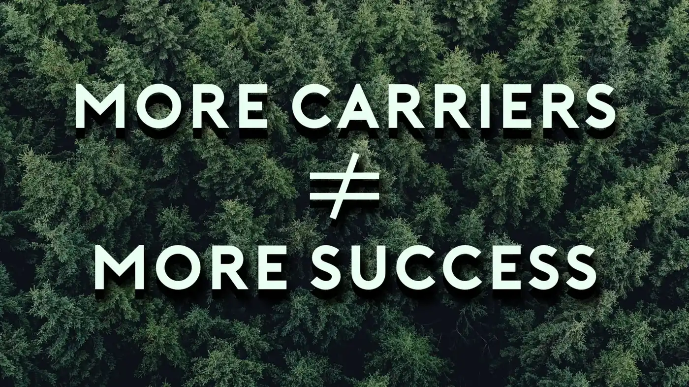 How Many Carriers Do You Really Need?